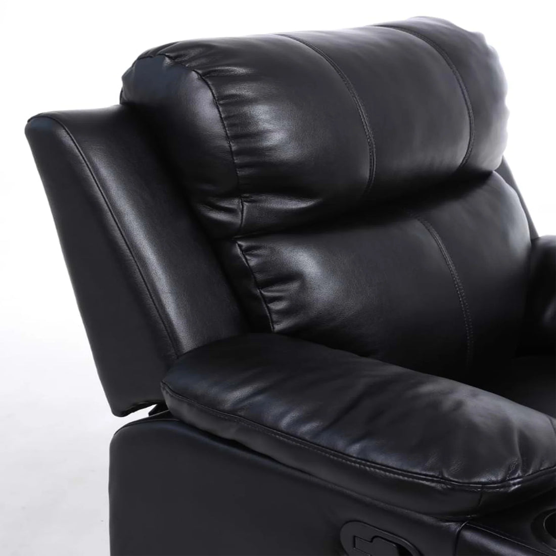 Black Leather Recliner