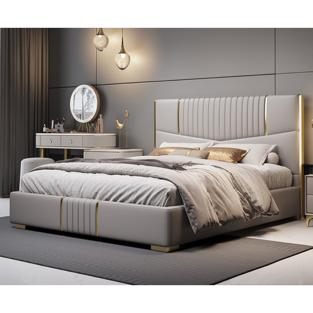 Realyn Brass Strips Bed
