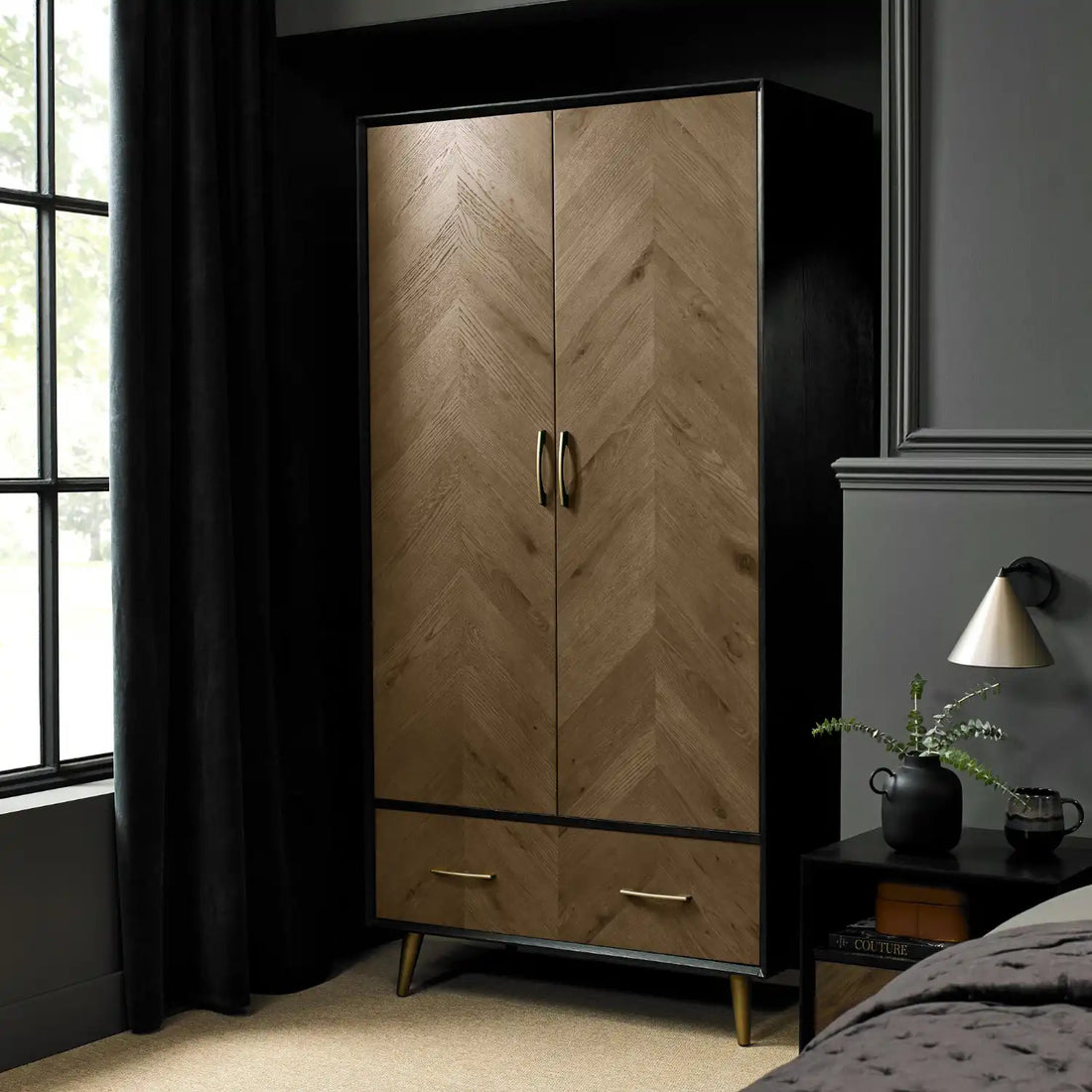 Herringbone Cabinet