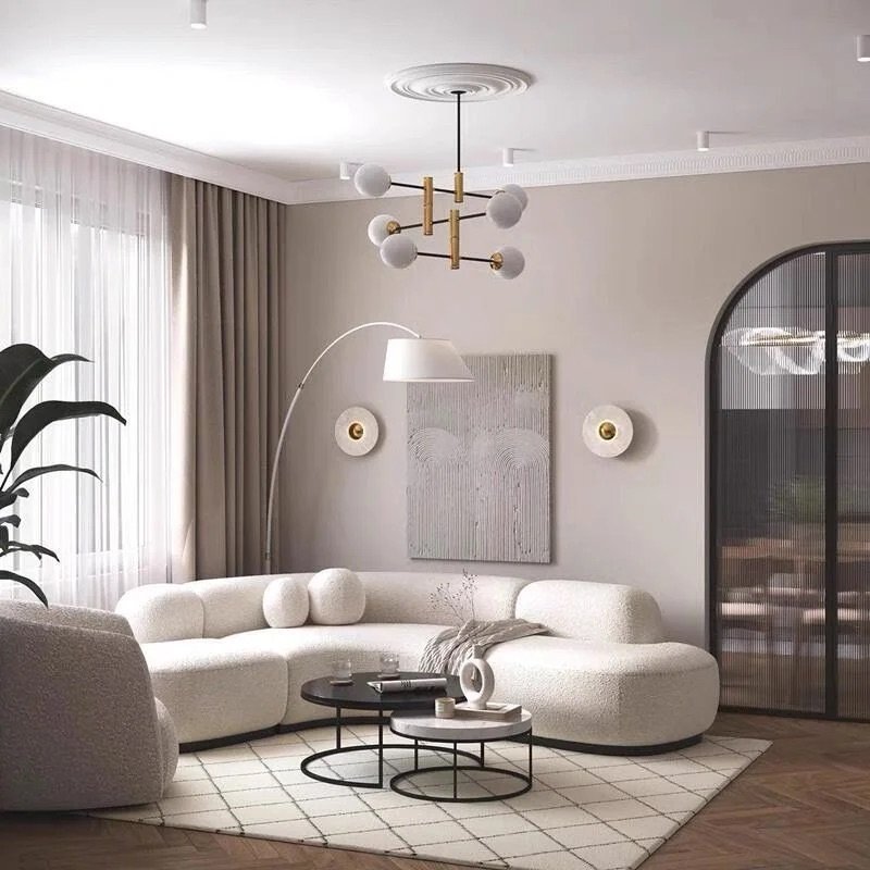 Curved Artistic Modular Sofa