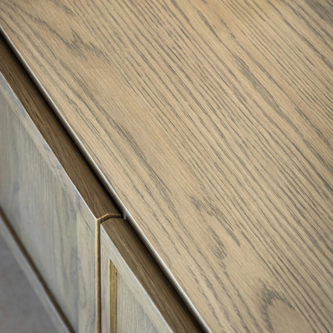 Vertical Slatted Mid-Century Unit