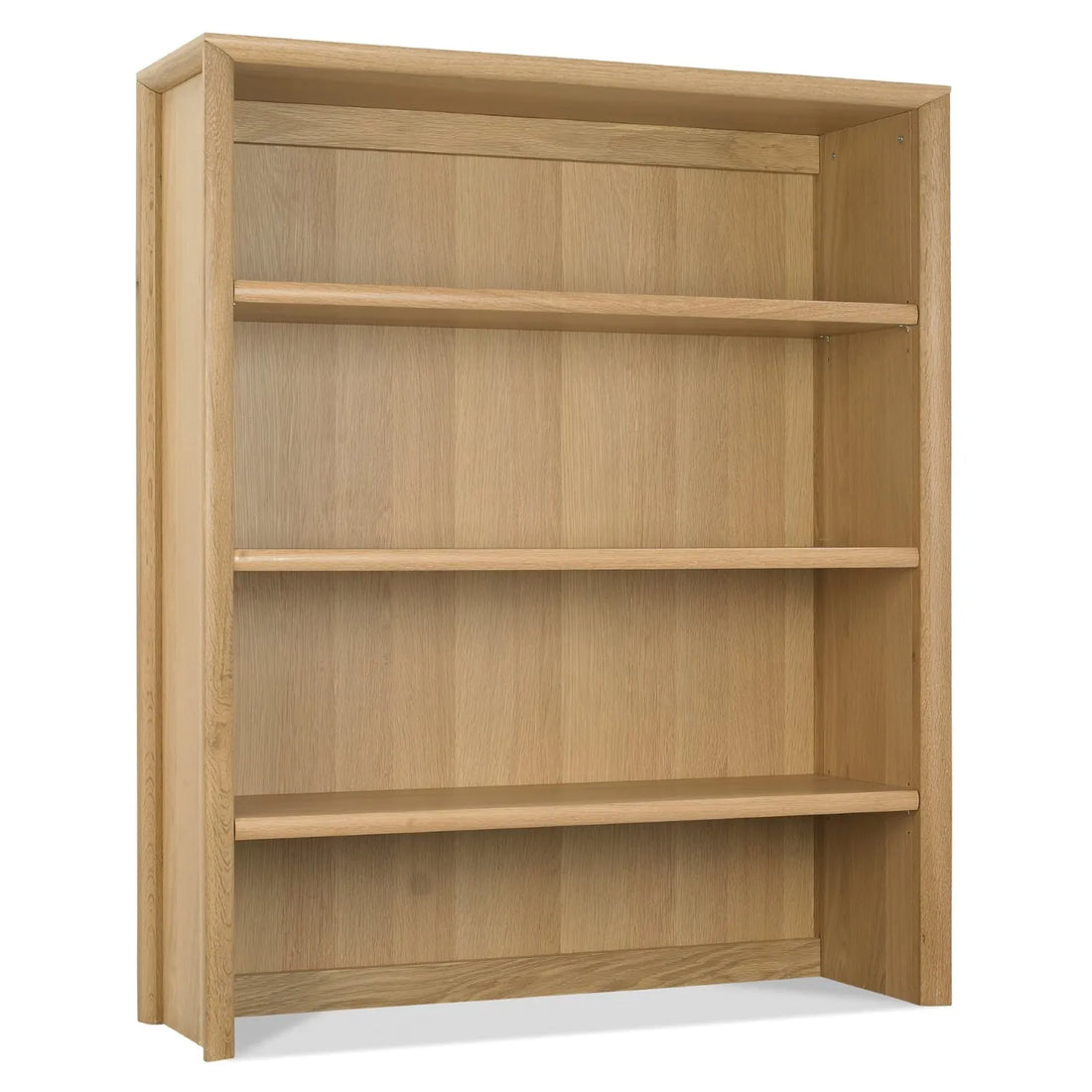 Plain Oak Finish Bookshelf