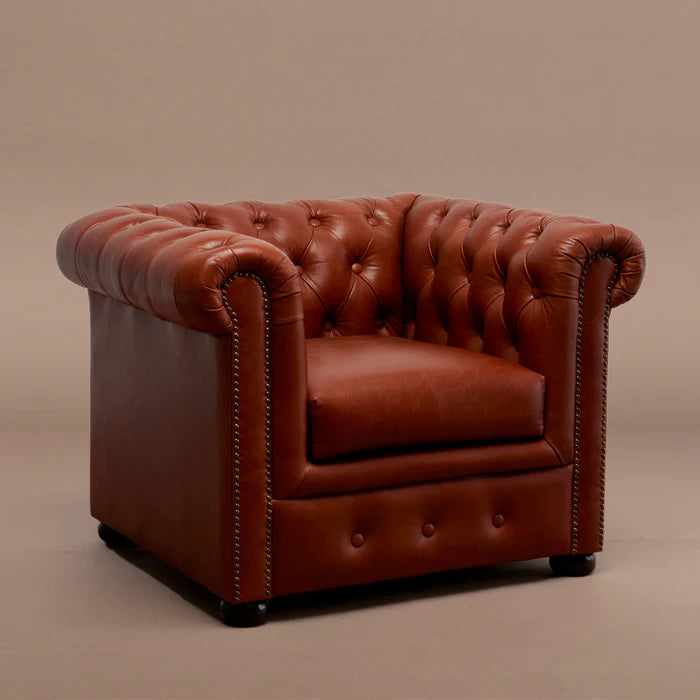 Burgundy Chesterfield Sofa