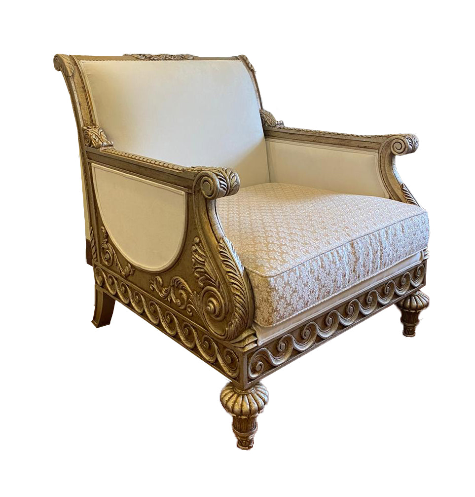 Victorian Regal Sofa with Brocade Base