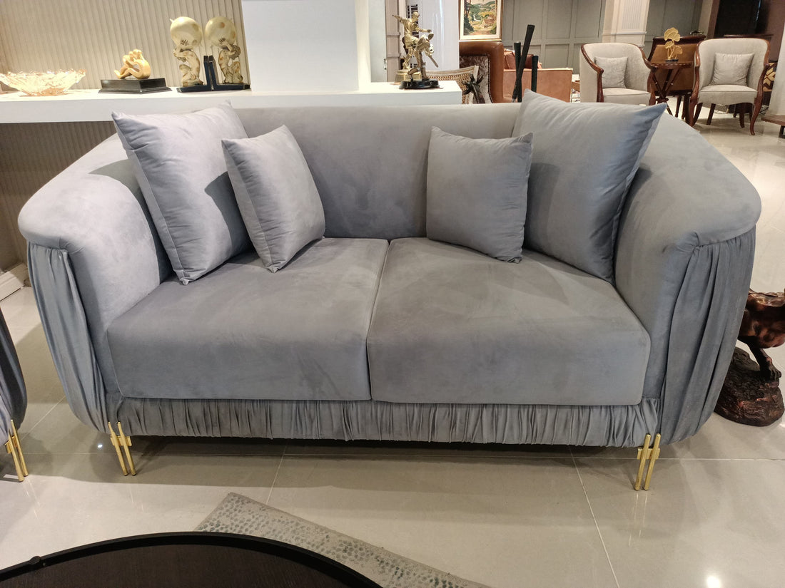 Velvet Sofa Set (5 Seater)