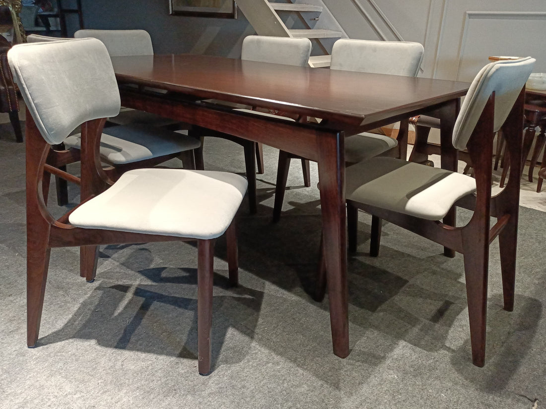 Six-Seater Dining Table Set