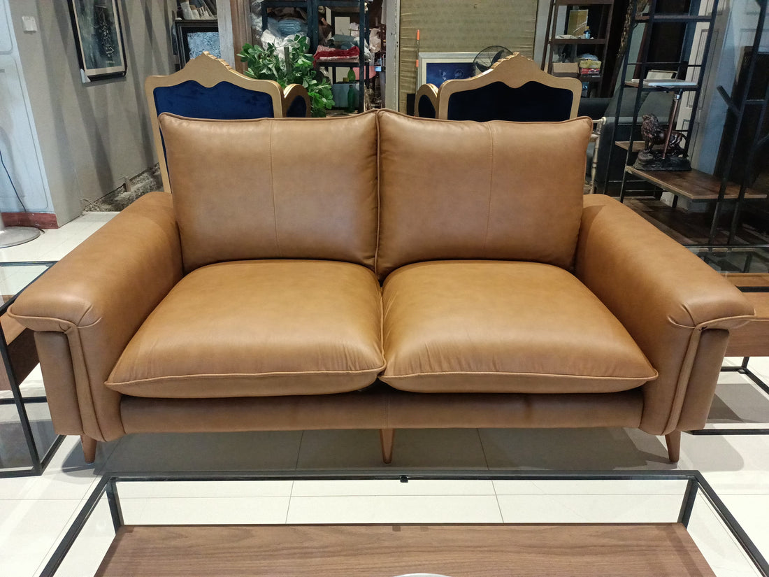 5 Seater (3+2) Leather Sofa