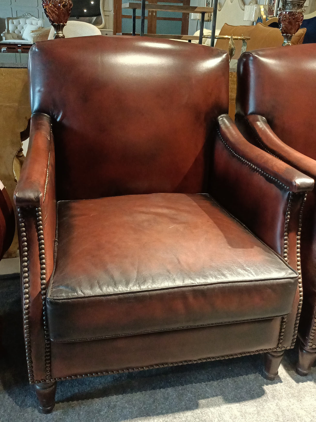 Carved Classic Lounge Chair