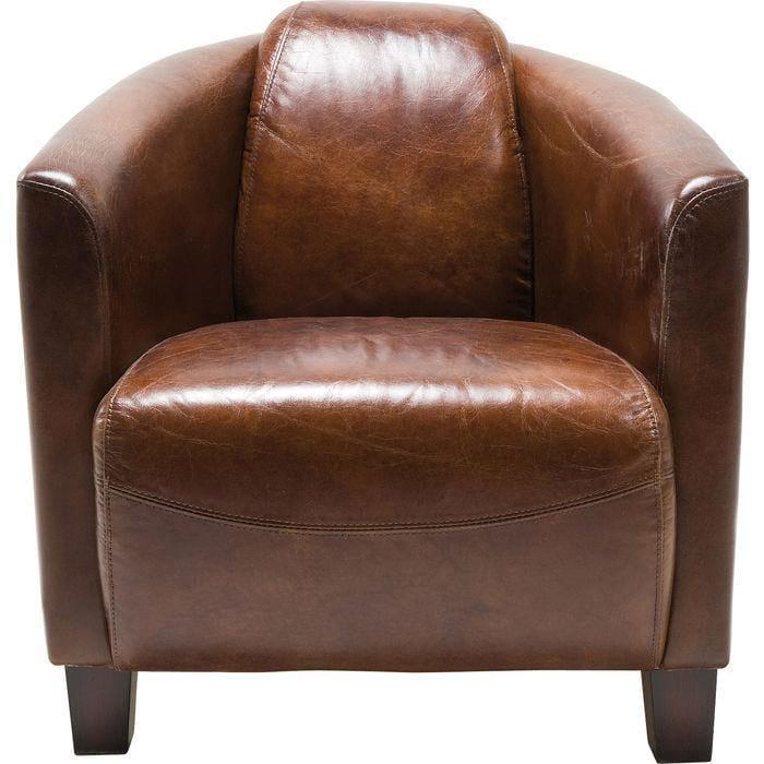 Minimalist Blush Fabric Armchair