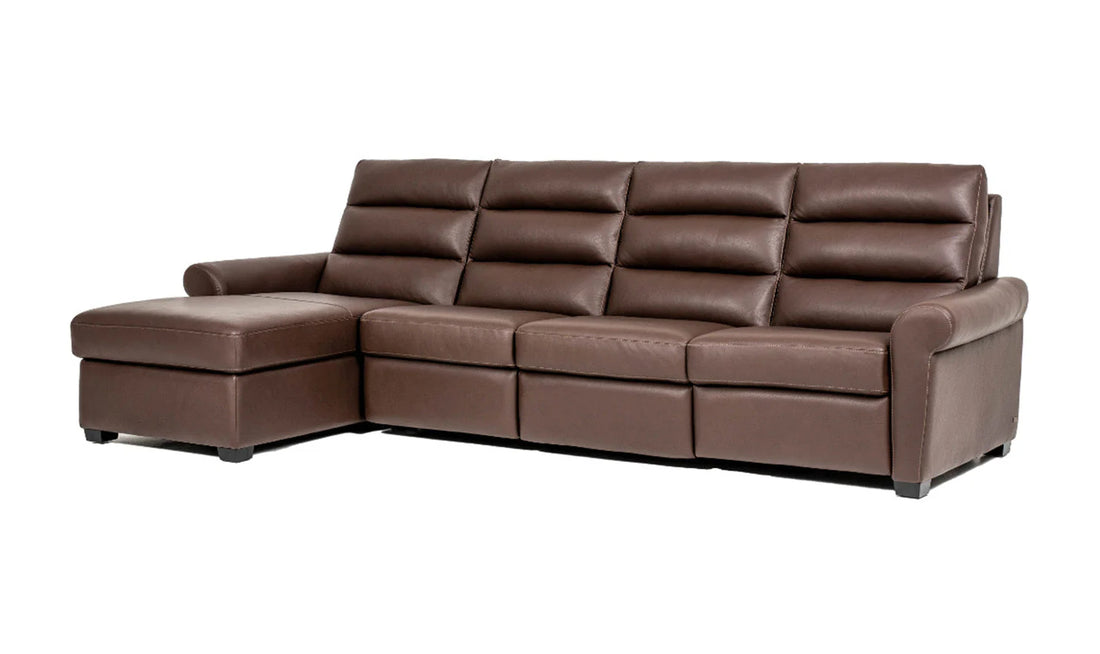 Executive Recliner Leatherite Sectional