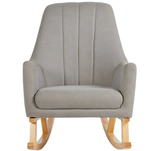 Cozy Padded Nursery Rocker